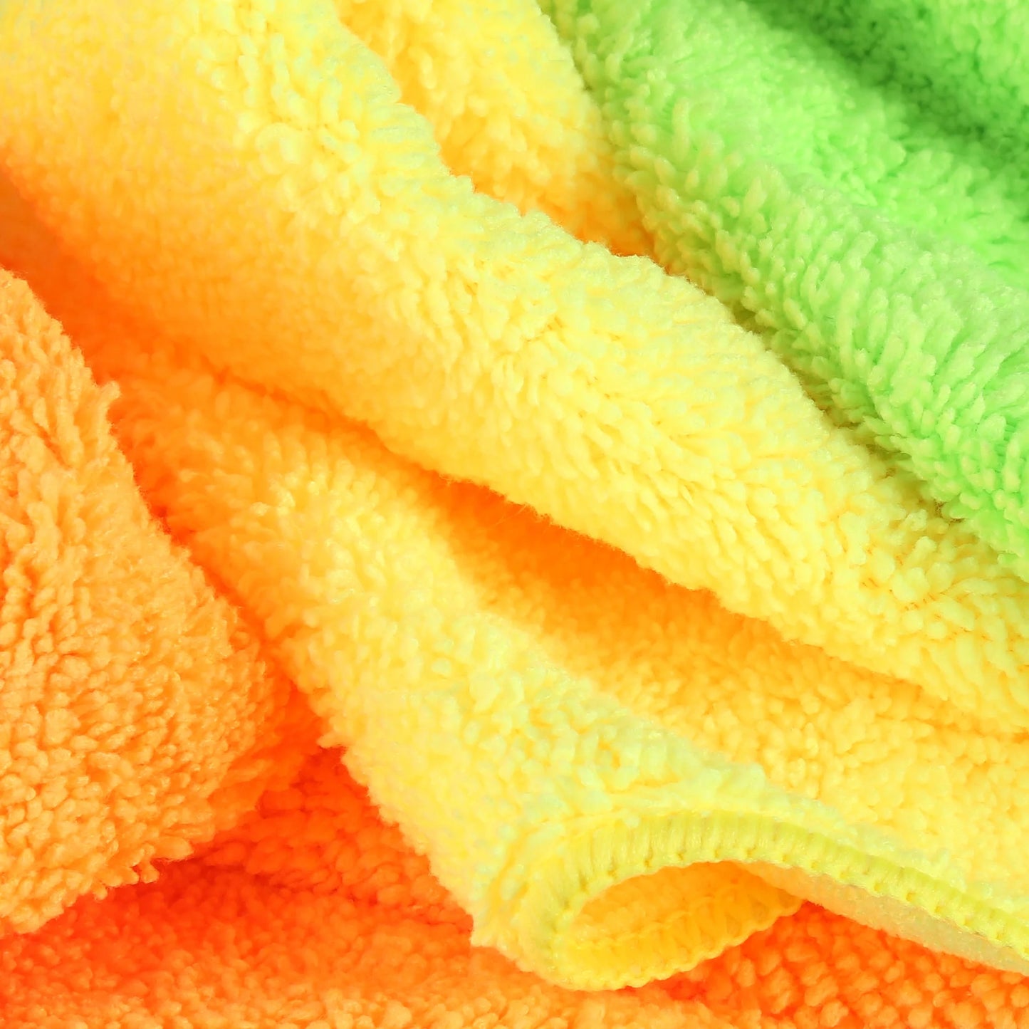 Multipurpose Microfiber Household Cleaning Cloth & Wipe, Multicolor, 12 Count