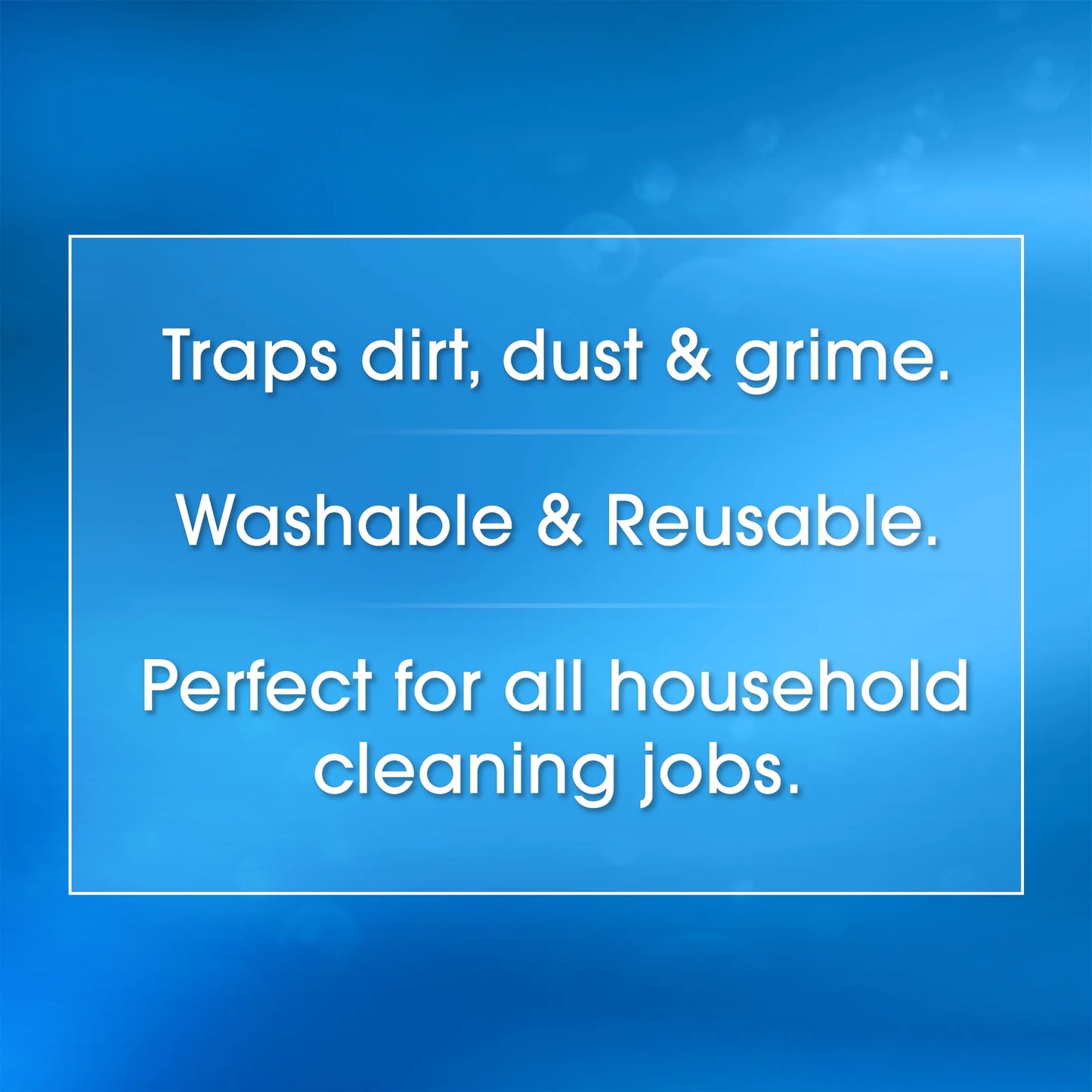 Multipurpose Microfiber Household Cleaning Cloth & Wipe, Multicolor, 12 Count